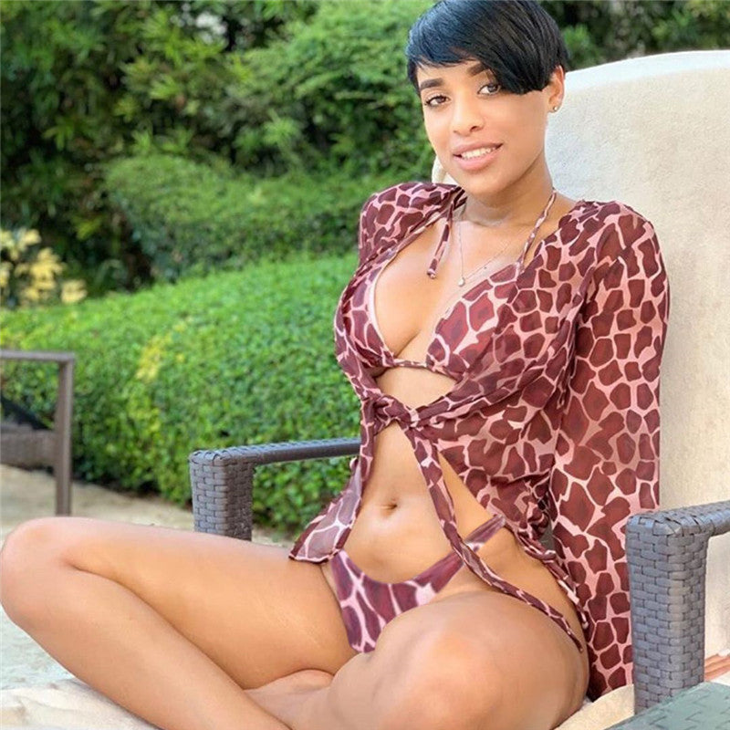 Ensemble Bikini 3 pièces Rosa