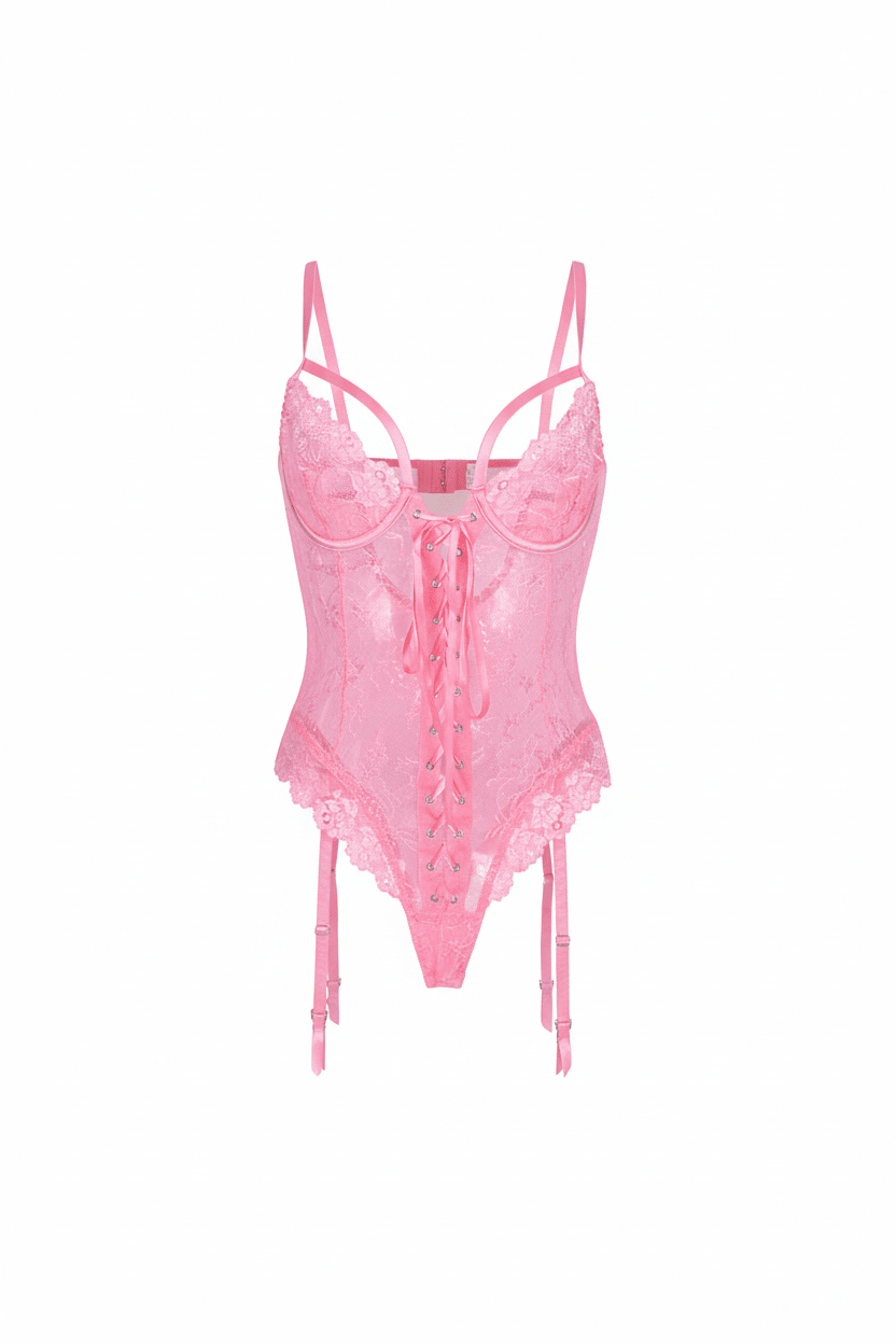 Body corsey Rose séduction - Forméa Paris