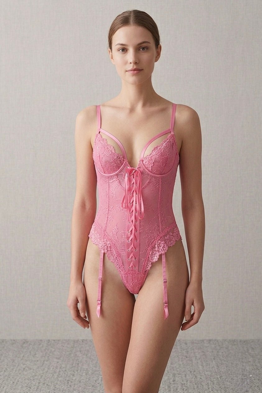 Body corsey Rose séduction - Forméa Paris