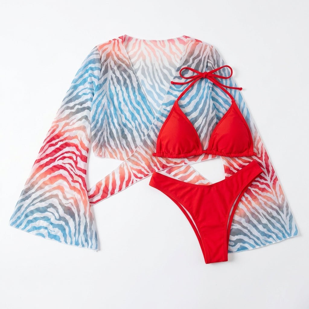 Ensemble Bikini 3 pièces Rosa - Forméa Paris