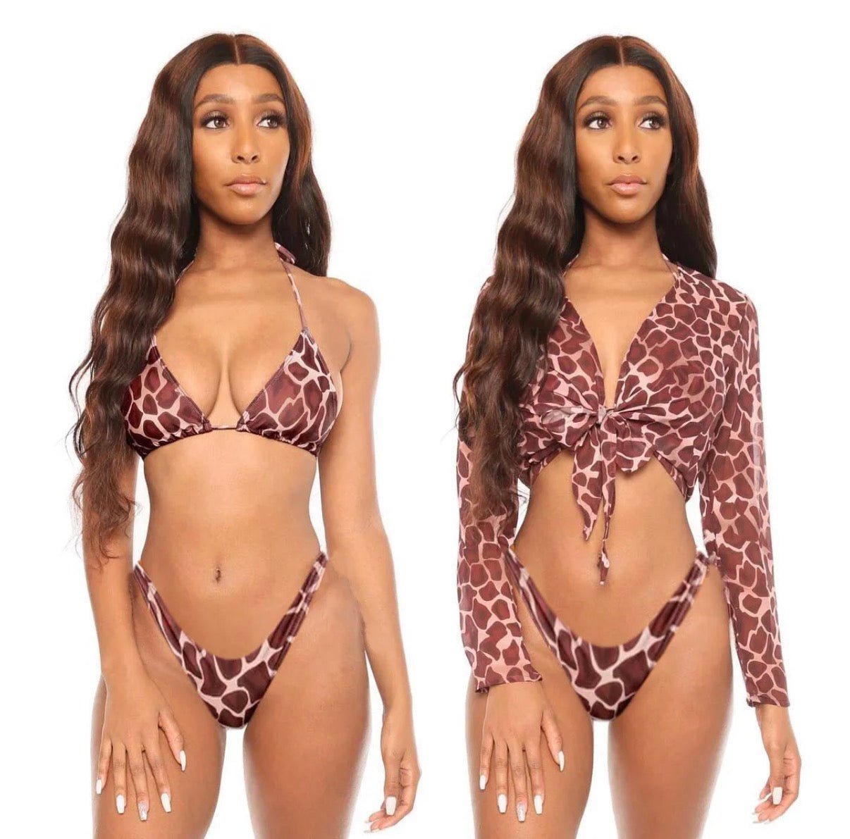 Ensemble Bikini 3 pièces Rosa - Forméa Paris