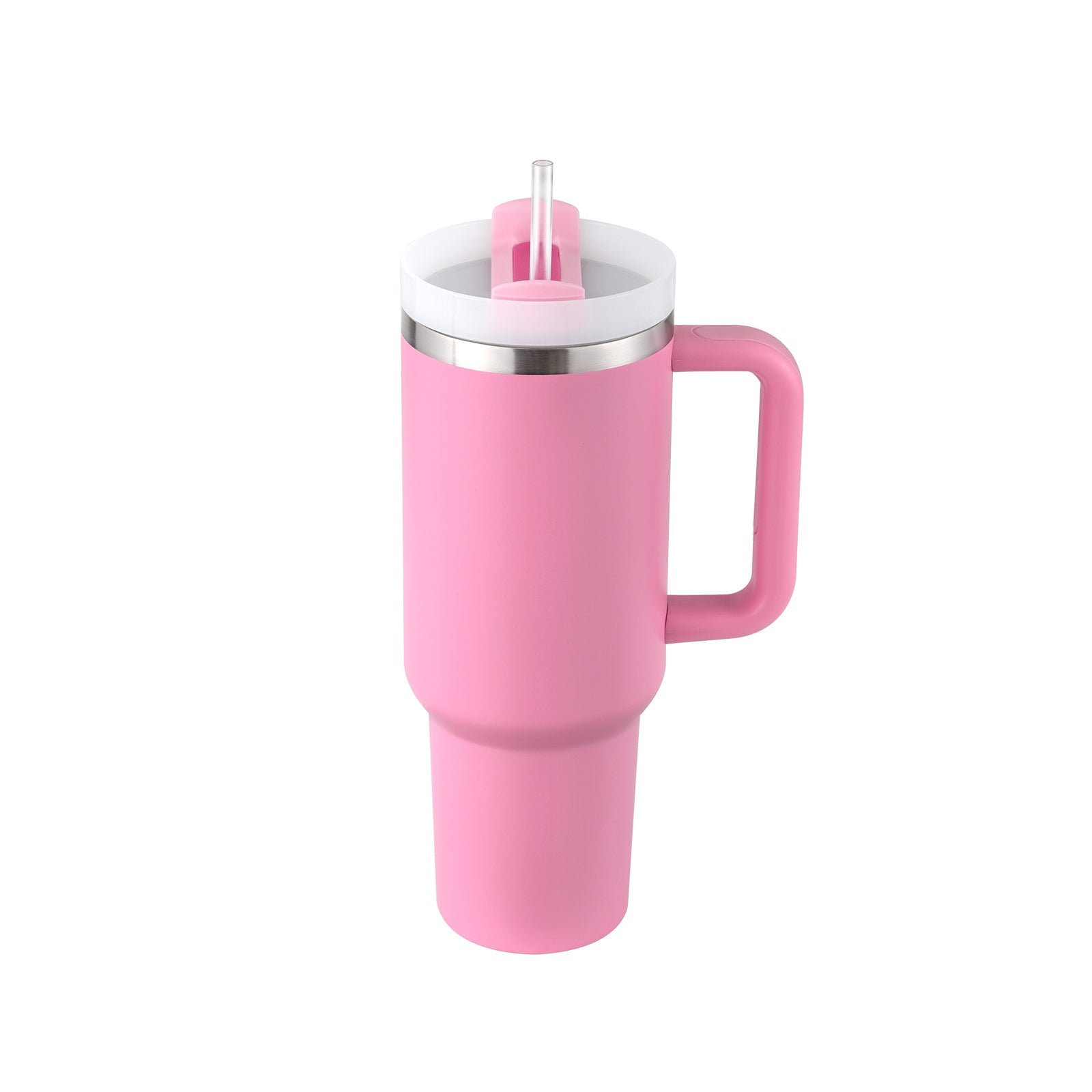 Gobelet Isotherme 1,2L avec Poignée & Paille – Mug Thermique Anti - Fuite en Acier Inoxydable - Forméa Paris