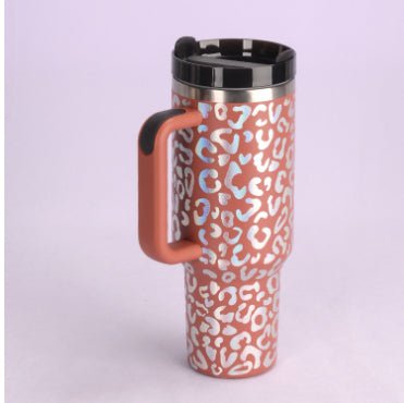 Gobelet Isotherme 1,2L avec Poignée & Paille – Mug Thermique Anti - Fuite en Acier Inoxydable - Forméa Paris